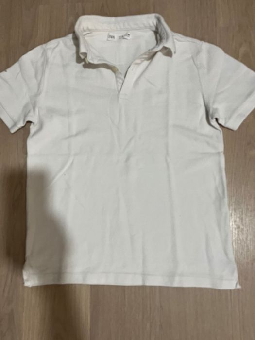 Polo Zara Criança Branco