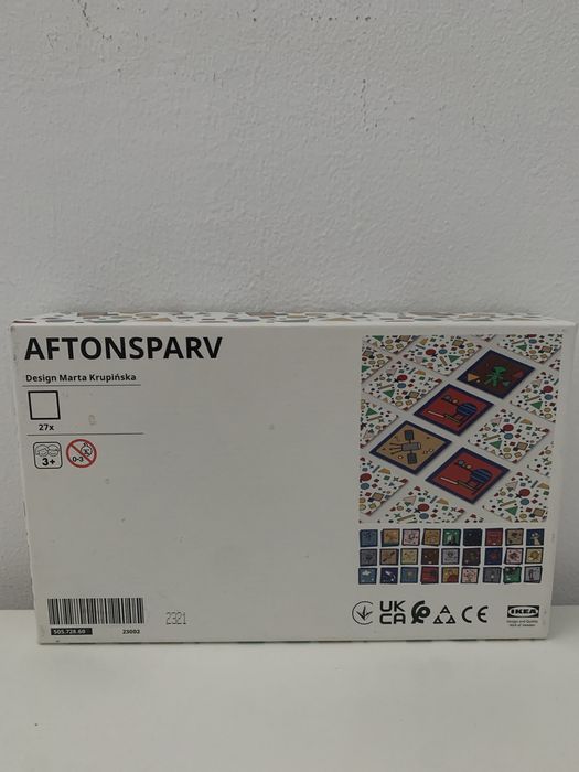 Gra karciana AFTONSPARV z Ikea