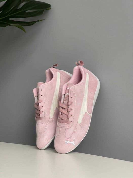 Кросівки Puma Speedcat Suede Balenciaga In Pink premium