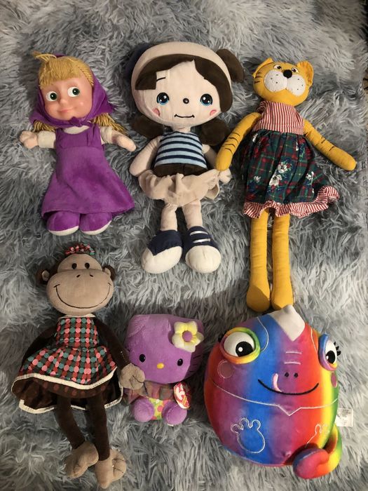 Мякі іграшки для діток