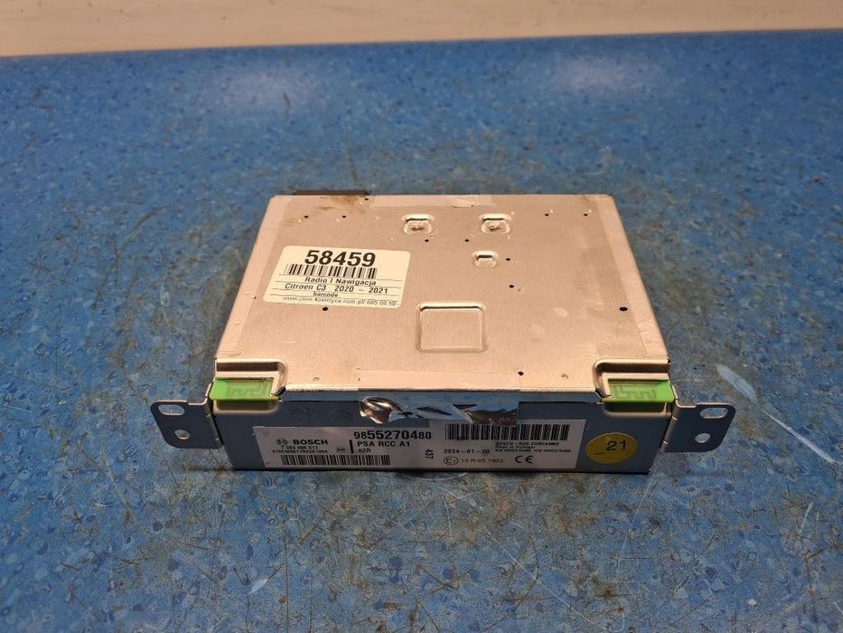 CITROEN C3 III LIFT RADIO I NAWIGACJA 9855270480