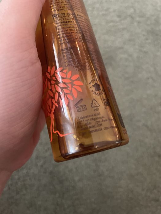 Nuxe sun olejek brązujący spf 30 przeciwsłoneczny 150ml 1407