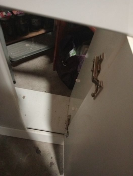 Szafka łazienkowa z umywalką 40