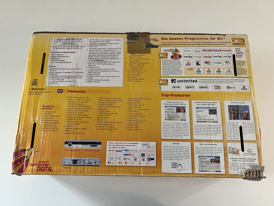 TechniSat DigiCorder HD S2 500GB