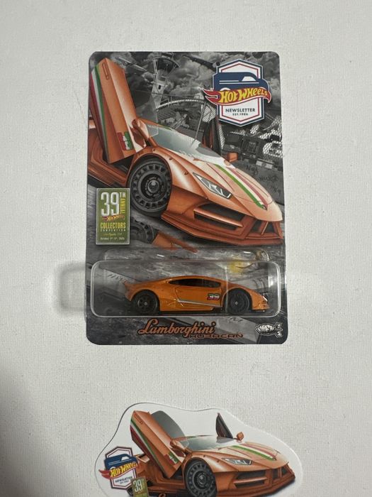 Hot wheels rlc 39th annual collectors convention newsletter lamborghini huracan 250 sztuk limited edition