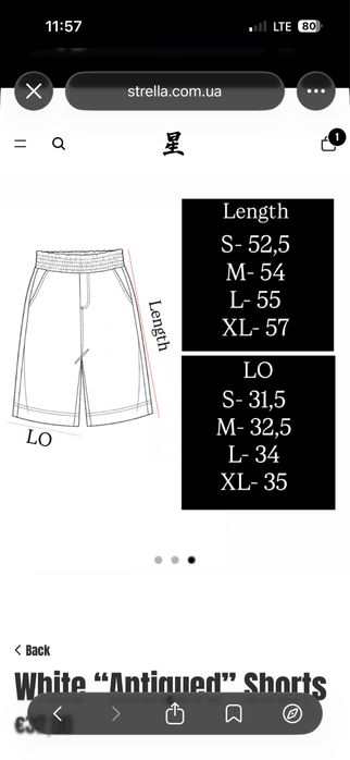 Шорты strella flared shorts