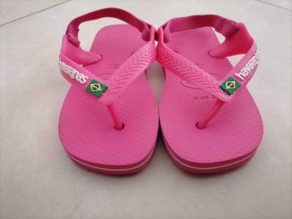 Sandálias de Criança Havaianas (tamanho 21) Novas