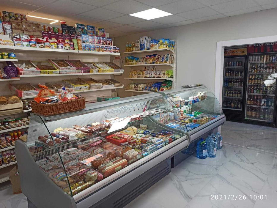 Вітрина холодильна SGL 190 та 160 Juka