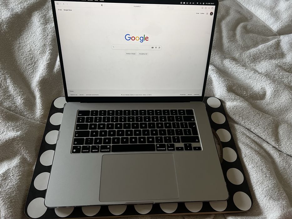 Macbook air m2, 2023, 15.3” 8GB RAM 512GB