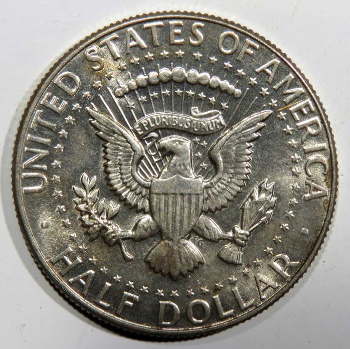 Moeda USA - Half Dollar 1966. Prata/Bilhão Soberba