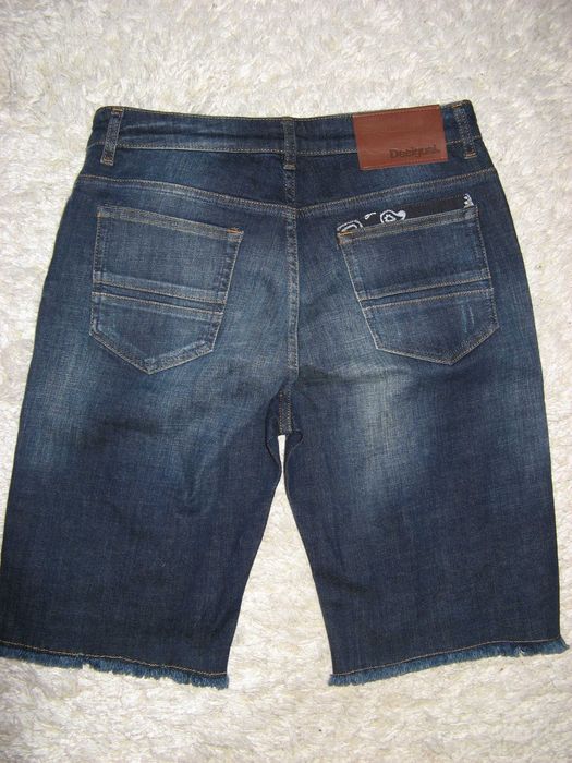 Męskie Nowe Szorty Desigual Jeans Dżins Rozmiar 34