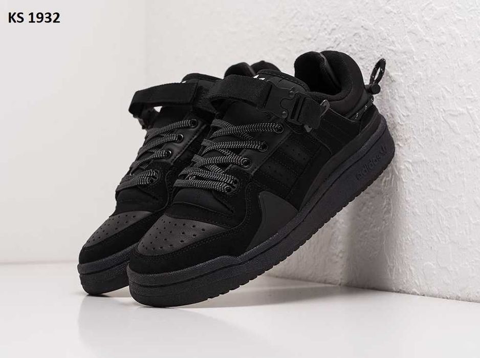Кросівки Bad Bunny x Adidas Forum Low Black. АРТ: KS 1932