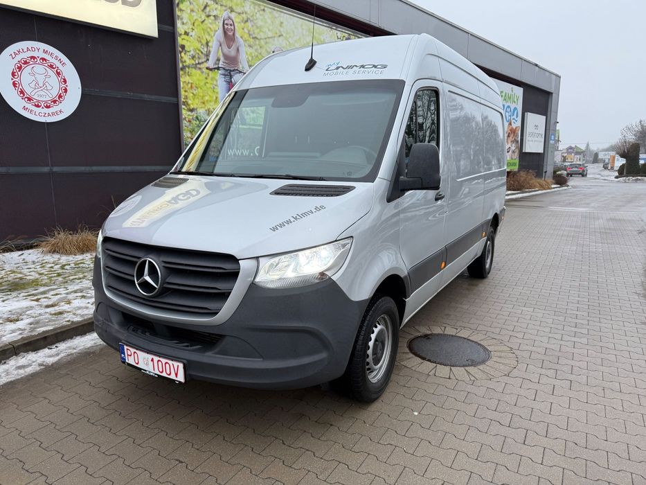 Mercedes-Benz Sprinter 2.2 163ps L2H2 3,5 T Hak  Niski Przebieg z Sewisu Mercedesa 106 tys km