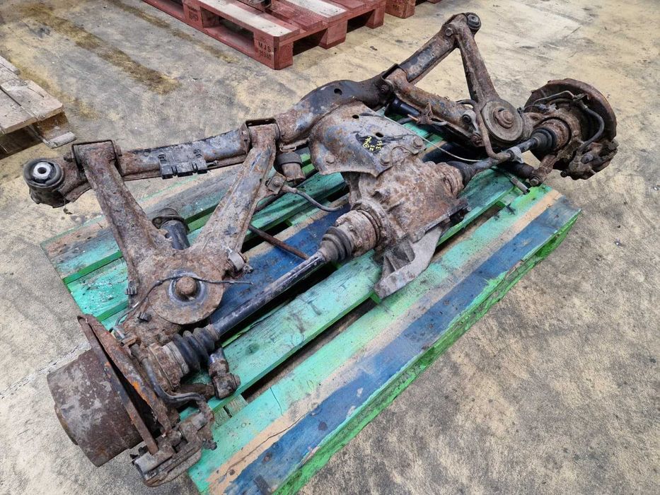 Eixo traseiro usado BMW Z3 1.9 Diferencial discos transmissões mangas eixo