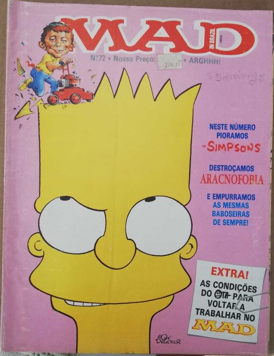 Revista Mad 72 brasileira