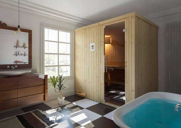 Mała Sauna Fińska Do Domu nr. 1515W0