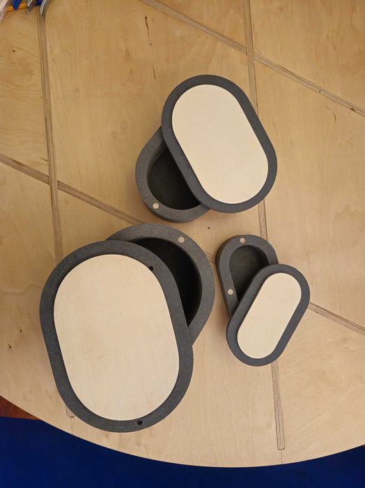 Caixa matriosca em valchromat