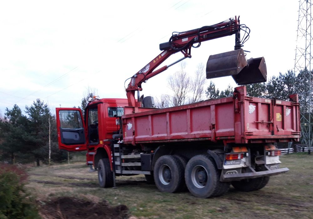 Koparko-ładowarka  Minikoparka  Wywrotka z HDS