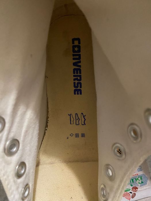 Trampki Converse białe damskie rozm.37,5 czyli 5