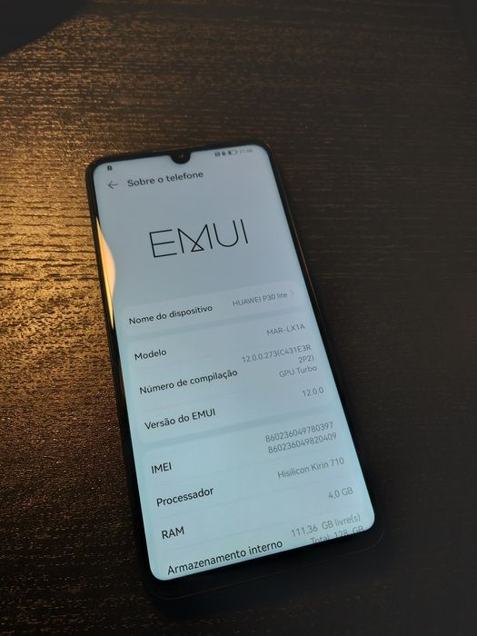 Huawei P30 lite azul