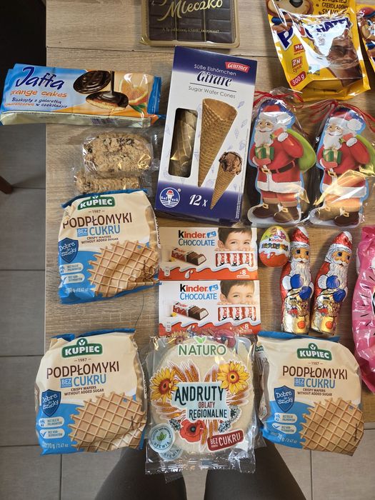 Słodycze kinder kakao