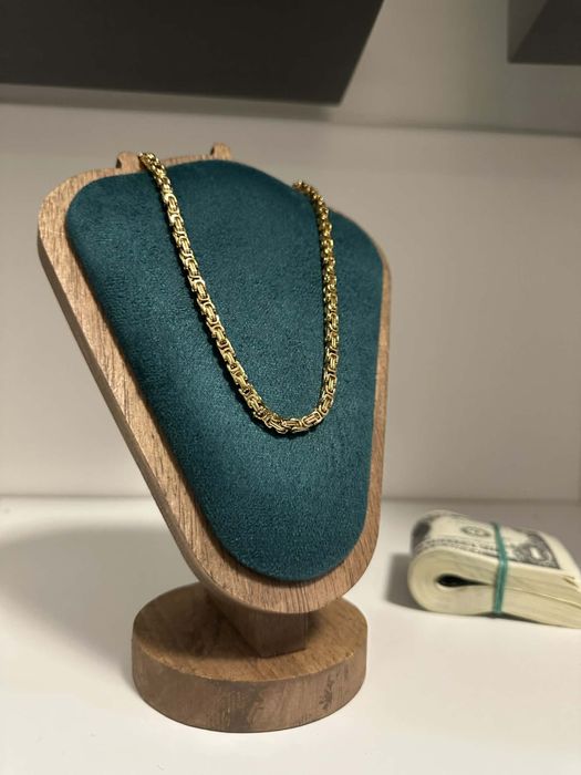 Naszyjnik, łańcuch królewski splot 585