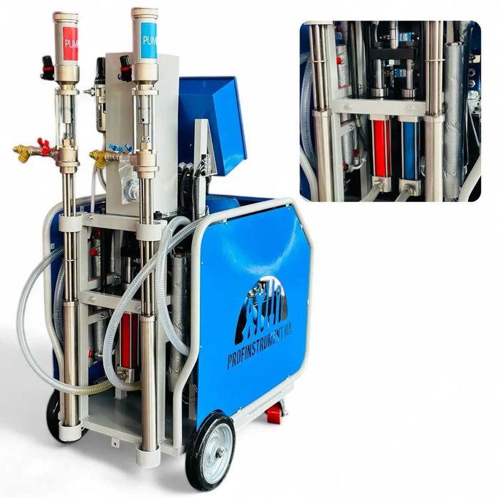 Гідравлічна установка для напилення ППУ H400 (220 Бар 2-10 кг, 9кВт)