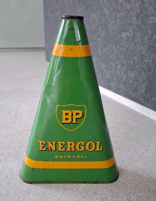 Lata antiga de Oleo BP