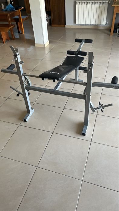 Banco de Musculação Multifunções Vital Fitness c/ Peck Deck e Pernas