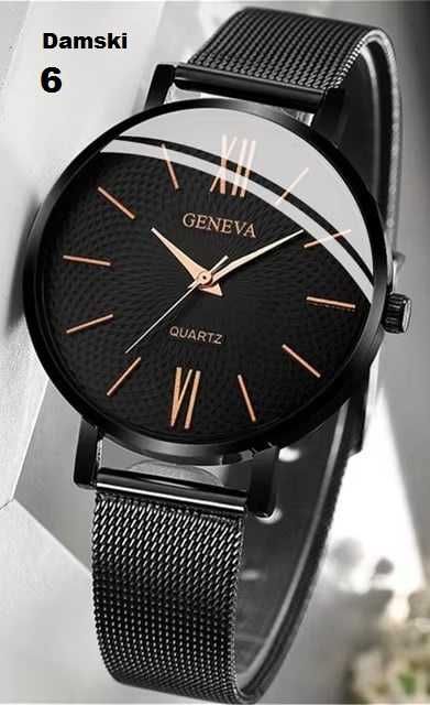 Zegarek kwarcowy - męski i damski, [6 modeli]