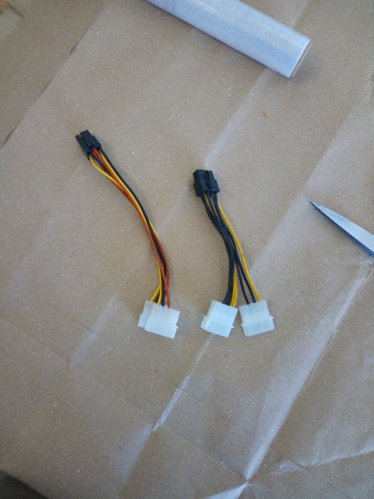 Alimentadores para placas graficas de 6 e 8 pinos