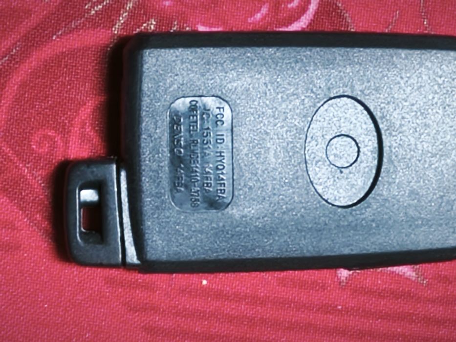 Chave Toyota Highlander 2014