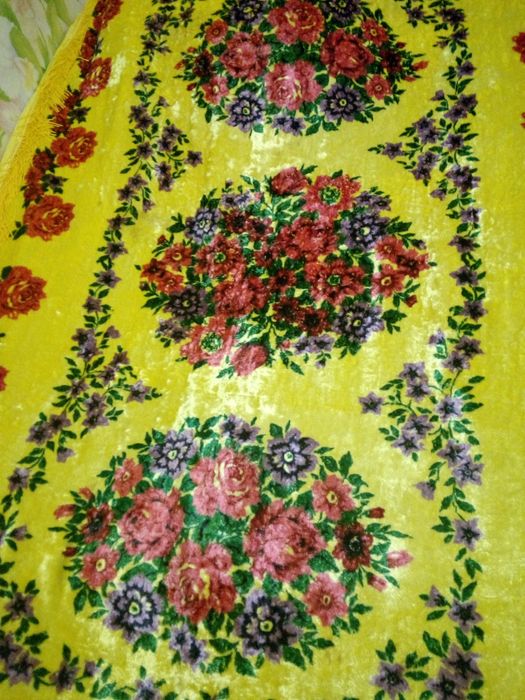 Покрывало велюровое времен СССР.