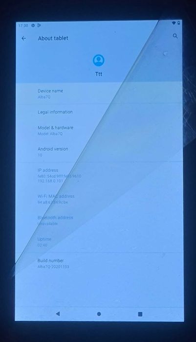 Планшет Alba 7 дюймов, 16 ГБ microSD Таблет