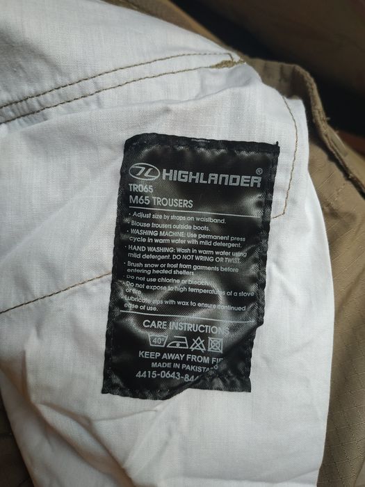Штаны Highlander Forces M65