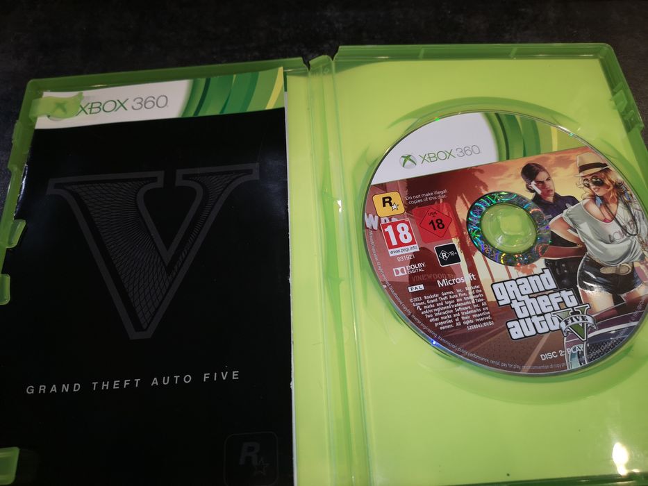GTA 5 XBOX 360 gra PL (stan BDB) Kioskzgrami Ursus