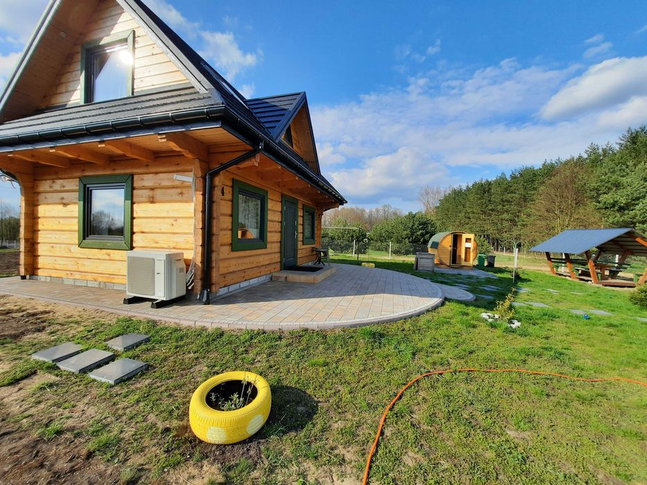 Domek do wynajęcia z sauną i z kominkiem I tyrolką