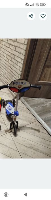 Hulajnoga dziecięca policja