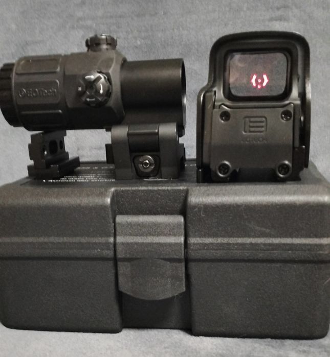 Приціл коліматорний EOTech 558 + магніфер EOTech  G45