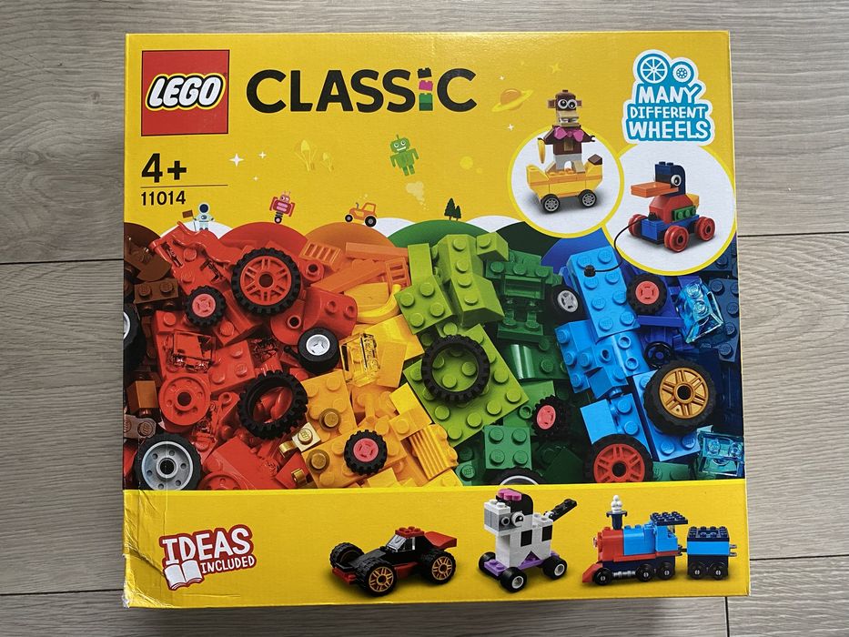 Nowe LEGO Classic Klocki na kołach 11014