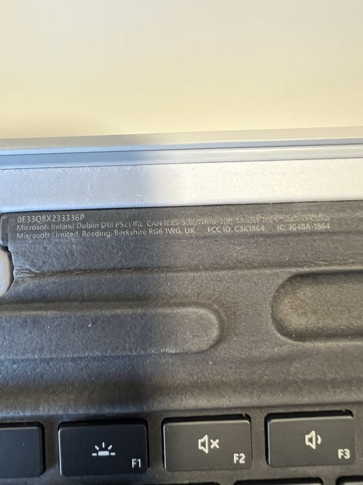 Teclado Microsoft Surface Pro 1864 Original