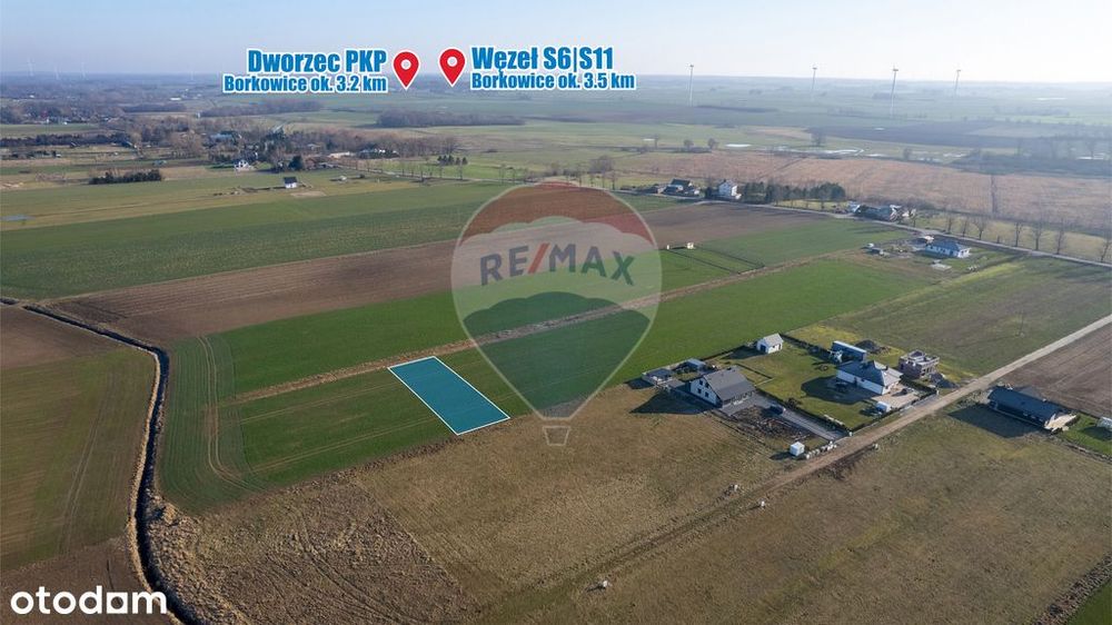 Działka z WZ, blisko Gąsek o pow. 941 m²! - Widok 6