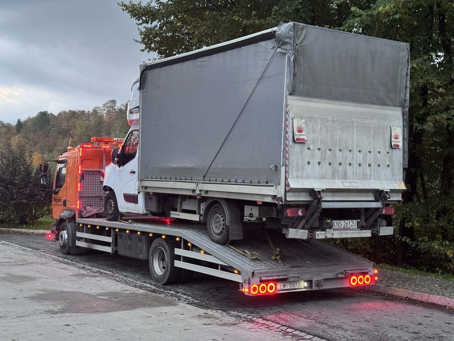 Transport laweta, POMOC DROGOWA 24h/7, Transport Wózków Widlowych