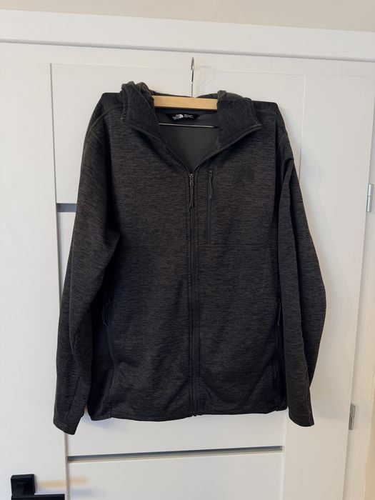 Bluza cieńka kurtka z Polar z kapturem The north face M