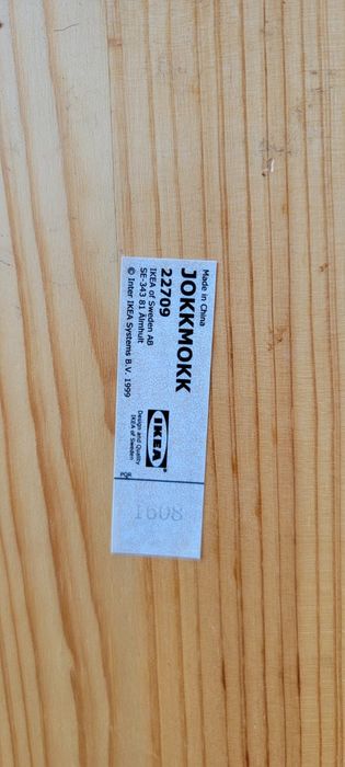 Stół Ikea Jokkmokk - idealny na święta