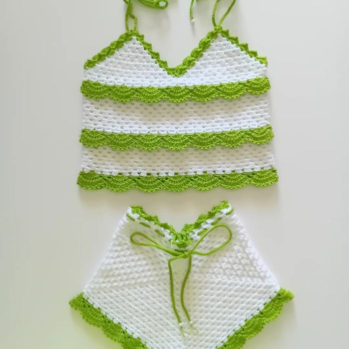 Conjunto  top e calção