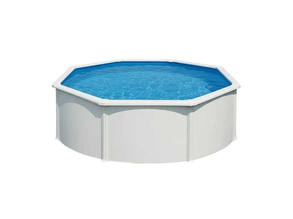 Piscina elevada em aço nova, ainda embalada