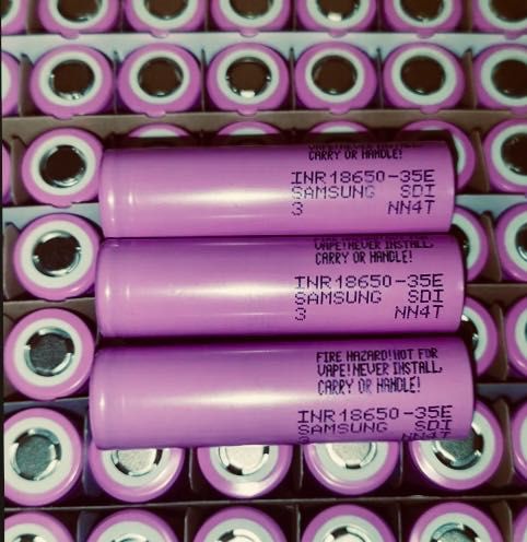 Samsung INR18650-35E — КЛАС A (19–25 mΩ)