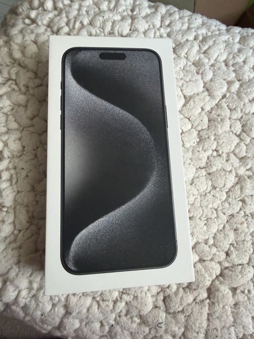 Iphone 15 pro max 256gb black titanium