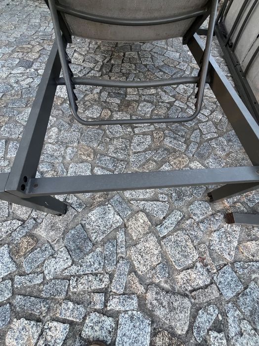 6 Espreguiçadeiras cinza